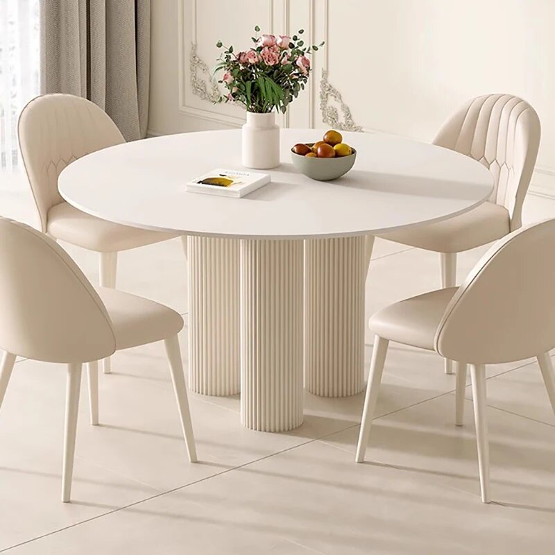 End Table Round Center Dinner Table Salon Furniture