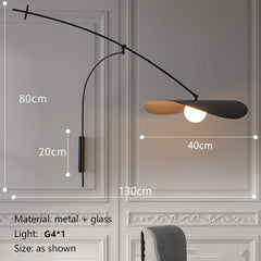 Long Arm Adjustable Led Lights Decoration For Wall