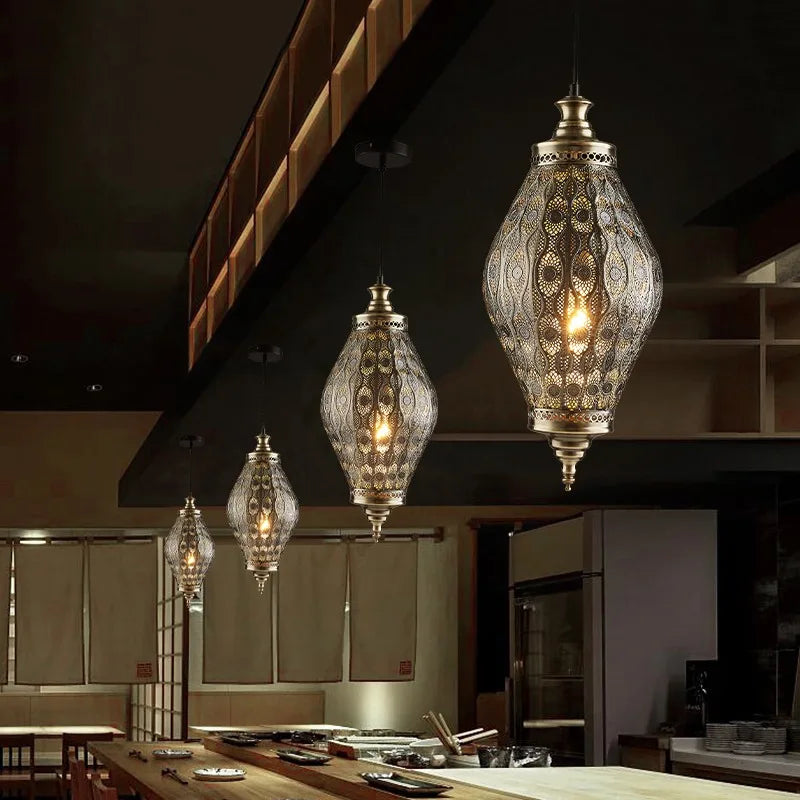 Morocco Chain Pendant Lights for Dining Room