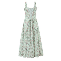 Floral dress on a white background