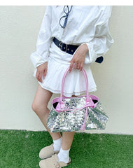 Sparkly Sequin Large Tote Bag