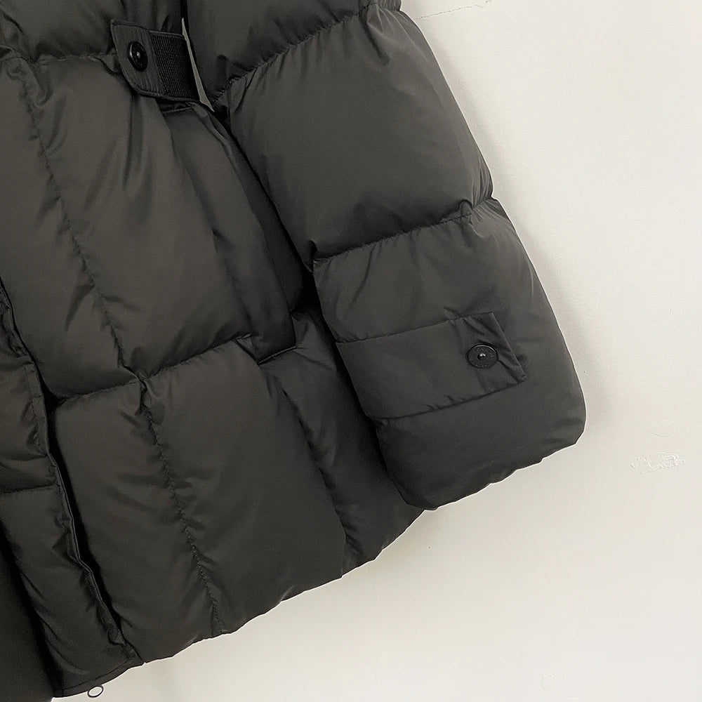 Black puffer jacket 
