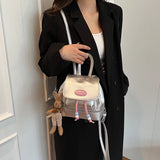 Mini PU Leather Backpack for Women Teenagers Girls