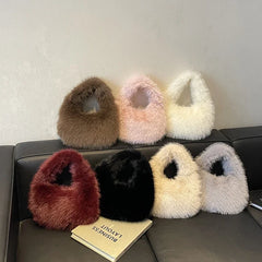 Cute Small Faux Fur Shoulder Bags