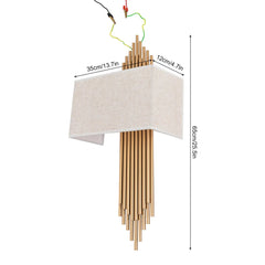 Metal+ Fabric Wall Light Sconce.
