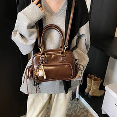 PU Leather Crossbody Short Handle Handbags