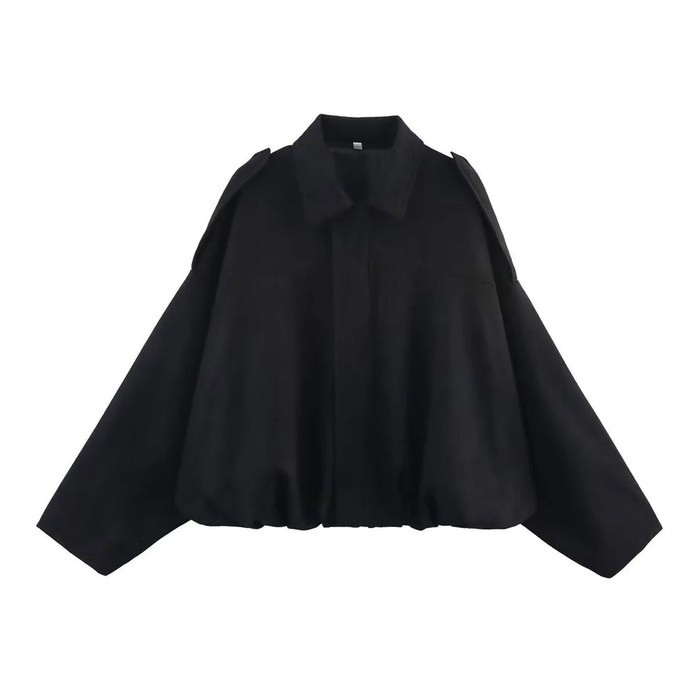 Black cape on a white background