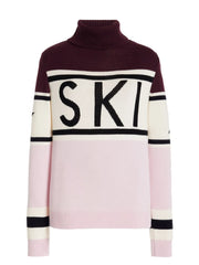 Women’s Perfect Moment ski turtleneck sweater for winter adventures.