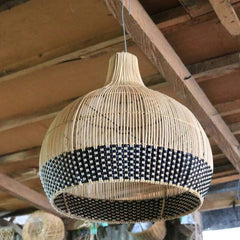 Hand-woven Rattan Hanging Lamp for Living Room Decoration