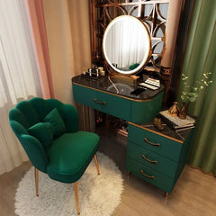 Modern Fashion Storage Dressing Table Makeup Chair Vanity 