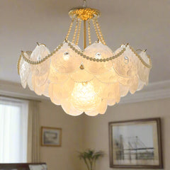 French Light Luxury Warm Crystal Lamp European Large Living Room Main Chandelier Designer Bedroom Dining Room Chandelier Golden Atelier 1