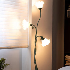 E26 Elegant 3 Head Lily Floor Lamp Adjustable