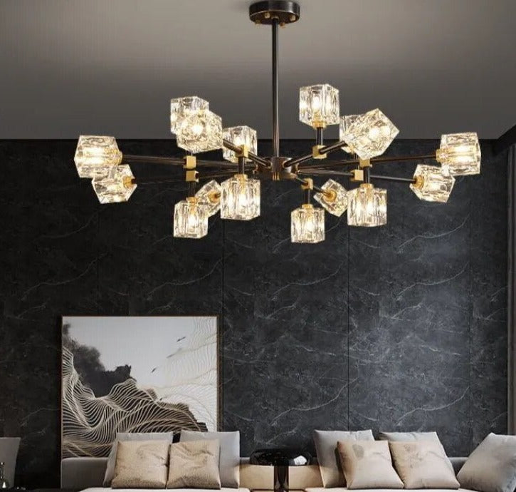 Crystal Chandelier Led Pendant Lights Minimalist Home Decoration