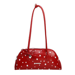 Gingham Pattern Shoulder Bag