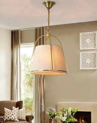 Cloth Chandelier Minimalist Creative LED Pendant Lamp