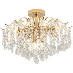 Crystal Chandelier Atmospheric Living Room Light