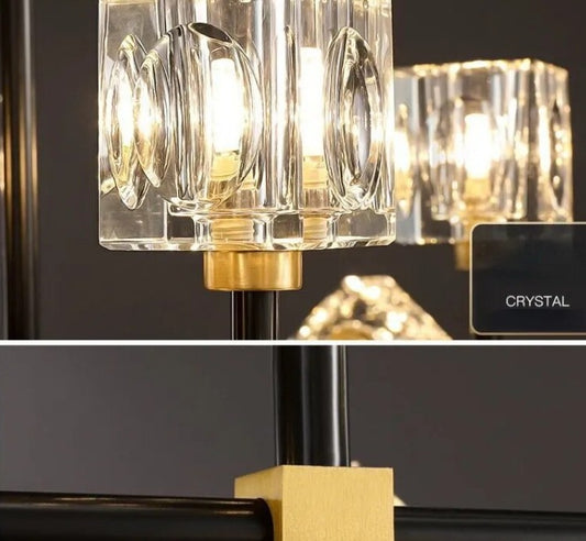 Crystal Chandelier Led Pendant Lights Minimalist Home Decoration