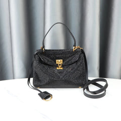 Diamond Mini Metal Lock Handbags