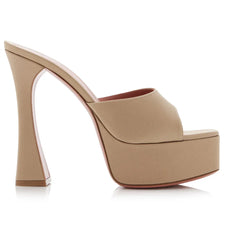 Platform Block Heel Mules