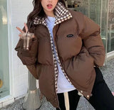Cotton Padded Thickening Puffer Parkas Jackets