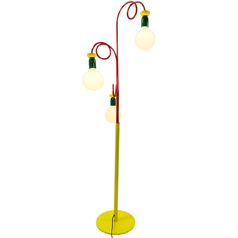 Floor Lamp Art LED Standing Lighting For Living Room Kid Room E27