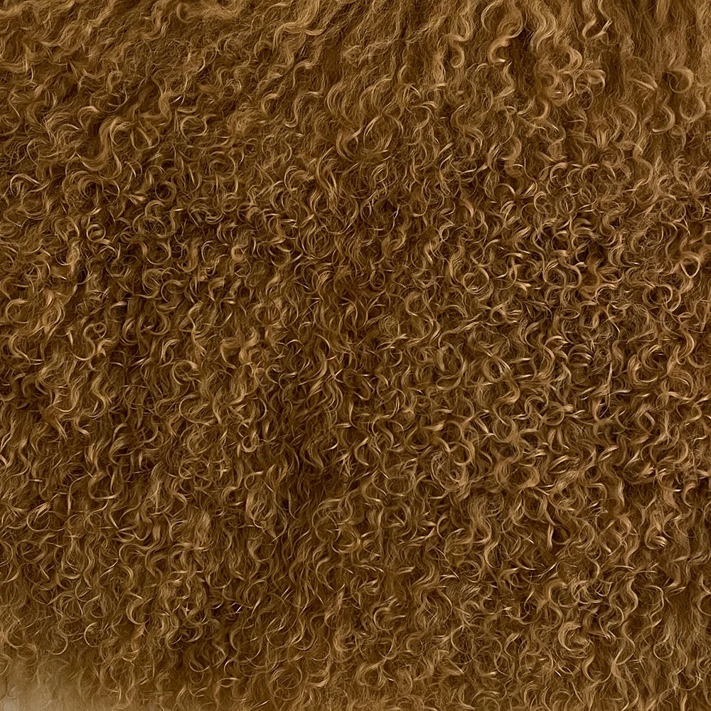 Close-up of brown textured fabric