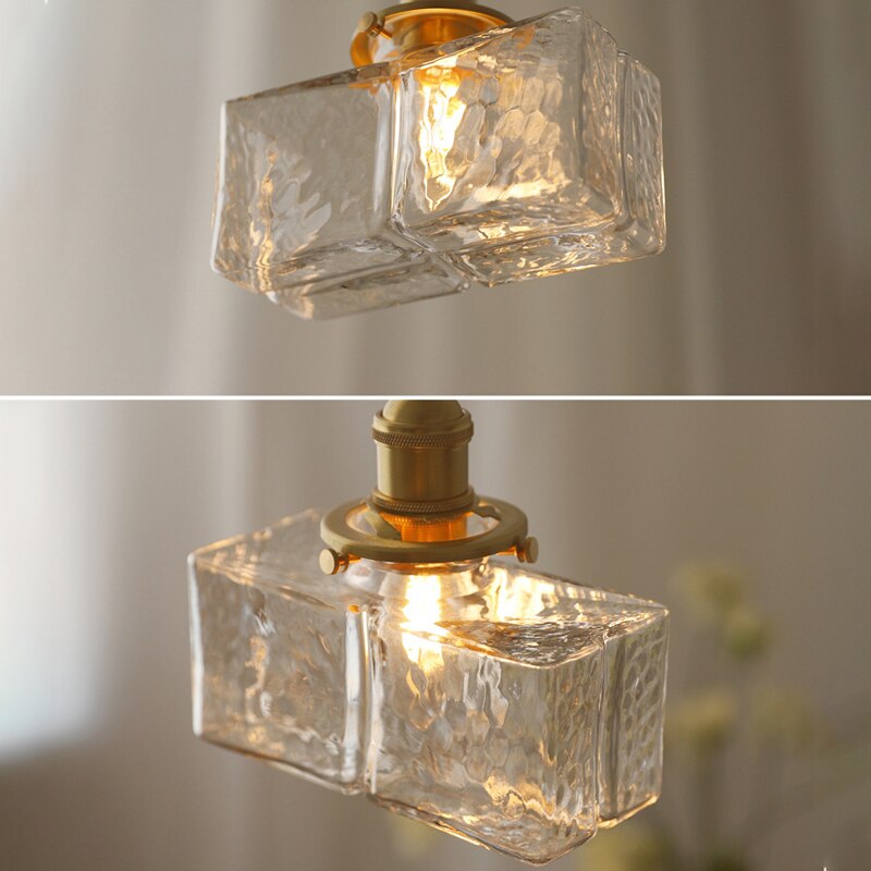 Glass Lamp Shades Pendant Ceiling Bedside Lighting