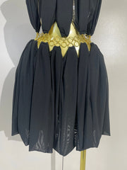 Halter Neck Grecian Style Mini Dress