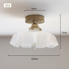 Glass Luminaire Pendant Lamps For Ceiling