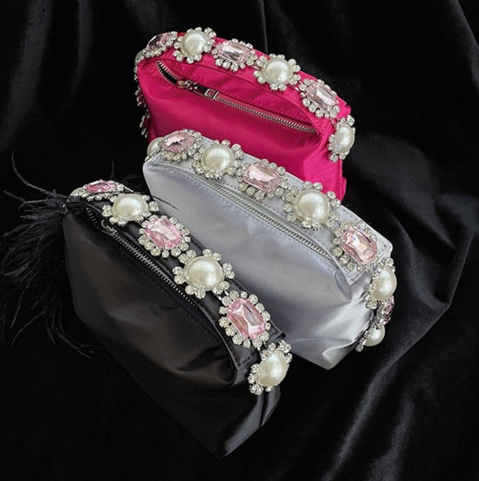 Crystal Rhinestones Clutch Purse Bag for Women
