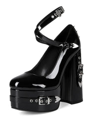 Platform Chunky Heel Mary Janes