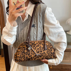 Gingham Pattern Shoulder Bag