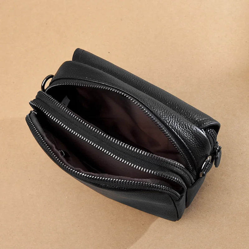 Women PU Leather Shell Crossbody Bag