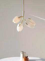 Living room dining room flower bud chandelier, designer minimalist chandelier, bar and cream lamp Golden Atelier 1