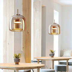 Glass LED Pendant Hanging Lamp