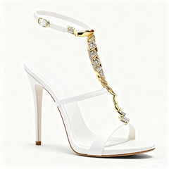Scorpion Embellished Stiletto Heels