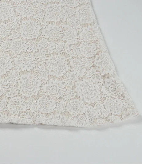 Lace fabric with a subtle pattern 
