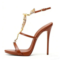 Scorpion Embellished Stiletto Heels