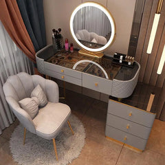 Makeup Vanity Table With Mirror Bedroom Dresser Desk
