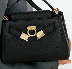 Structured Top Handle Bag