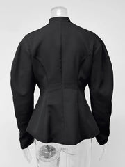 Tailored Puff Sleeve Blazer