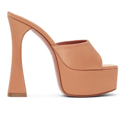 Platform Block Heel Mules
