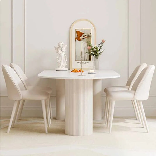 Waterproof Dining Table White Office Coffee Tables Home Furniture
