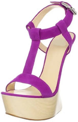 Platform Wedge Ankle Strap Heels