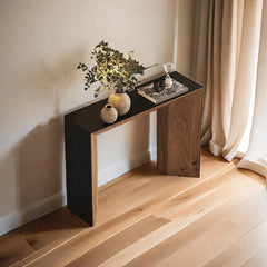 Wood Lounge Corner Entryways Console Table