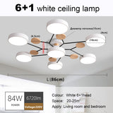 Living room Ceiling Chandelier LED Thickened Lampshade