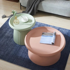 Round Living Room Coffee Side Table