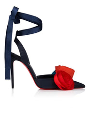 Rose Embellished Stiletto Heels