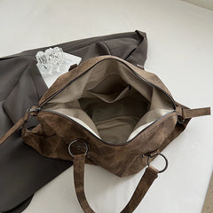 Studded PU Leather Shoulder Bag