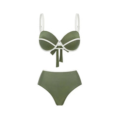 Tropical Trim One Piece Swimwear Set